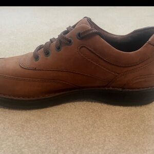 Rockport ProWalker Leather Walking Shoes Brown Size 11M